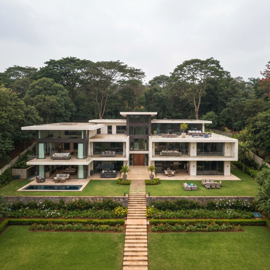 Luxury Villa with Tennis Court