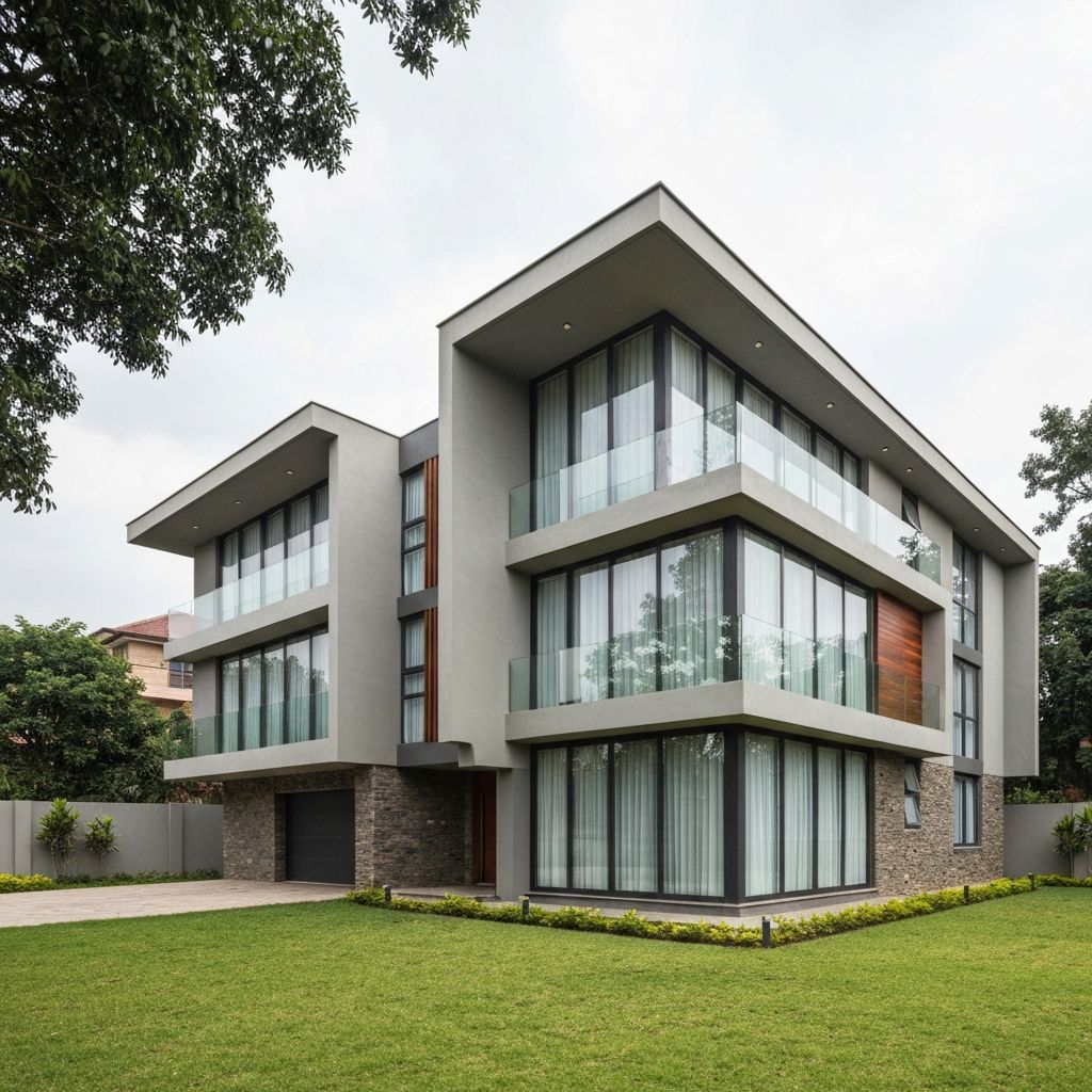 Contemporary Townhouse Complex