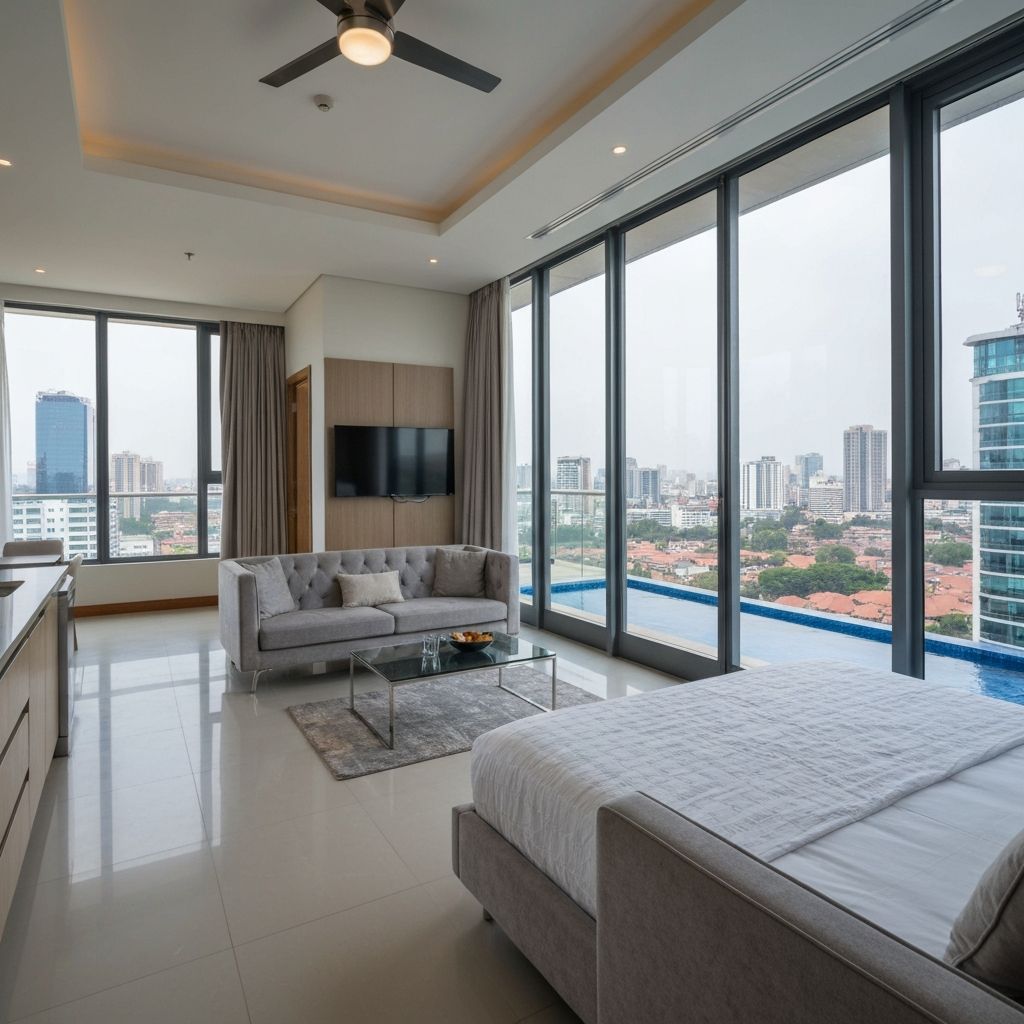 Modern Apartment with City Views